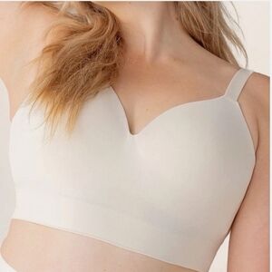 Sz 2XL Chai Truekind Supportive Comfort Wireless Shaping Bra #10210